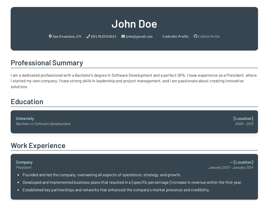 AI Resume Builder