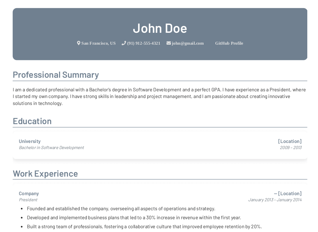 AI Resume Builder